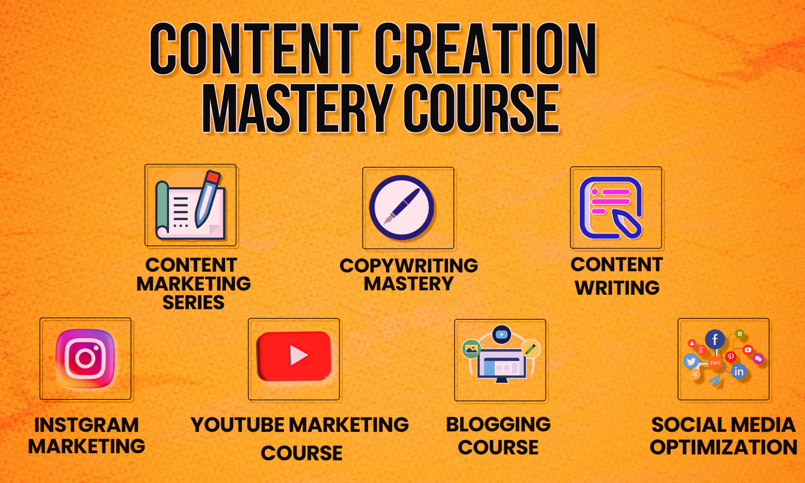 content creation mastery course