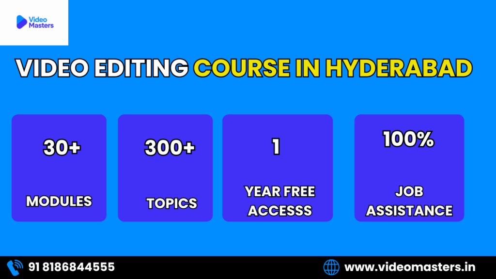 VIDEO EDITING COURSE IN HYDERABAD